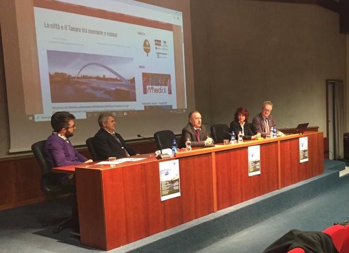 “Conferenza ‘La città e i suoi fiumi’ sul rapporto tra territorio, fiumi e cambiamenti climatici.”